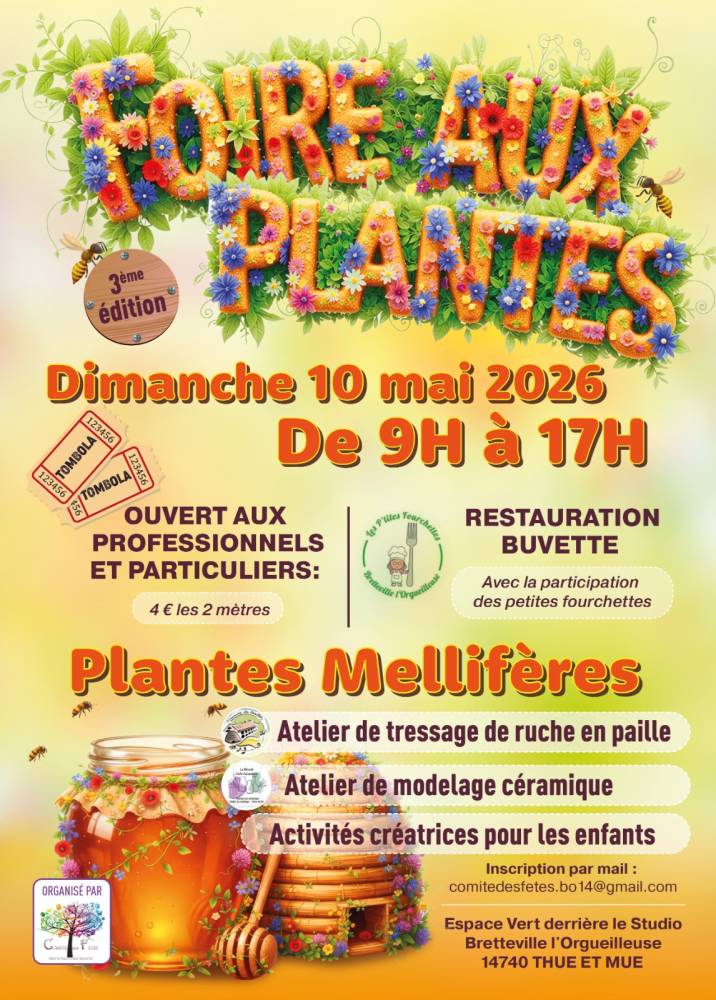 Foire aux plantes 10 Mai  - Bretteville-l'Orgueilleuse (14)