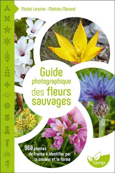 Guide photographique des fleurs sauvages - Michel Laroche & Mathieu Menand