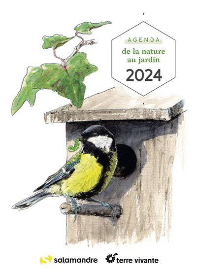 Agenda de la nature au jardin 2024 - Gérard Guillot - Illustration : Benoît Perrotin