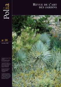 Polia - Revue de l'art des jardins n°10 - Collectif