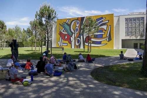 Jardin du Musée National Fernand Léger