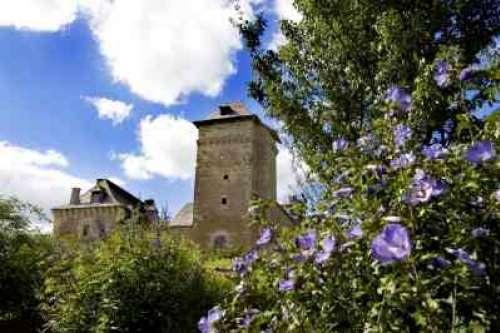 Eden Garten des Schlosses von Colombier