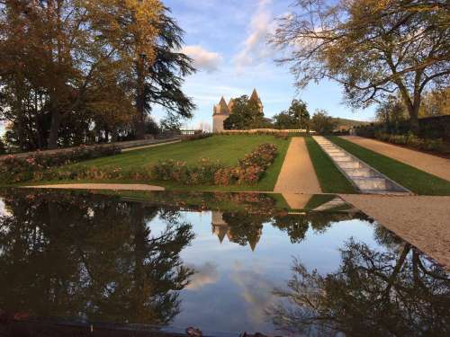 Jardines del Castillo de Milandes