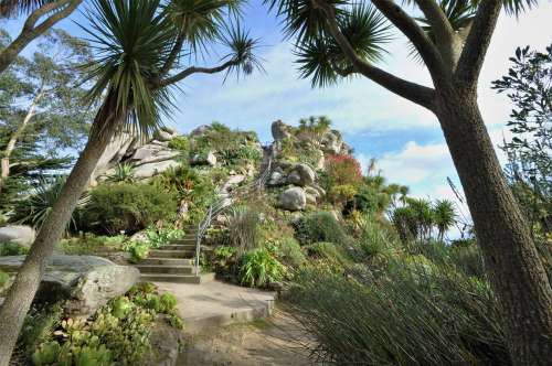 Der exotische und botanische Garten von Roscoff