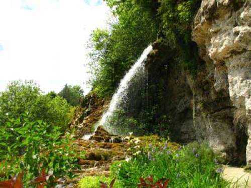 Jardín de los manantiales petrificantes