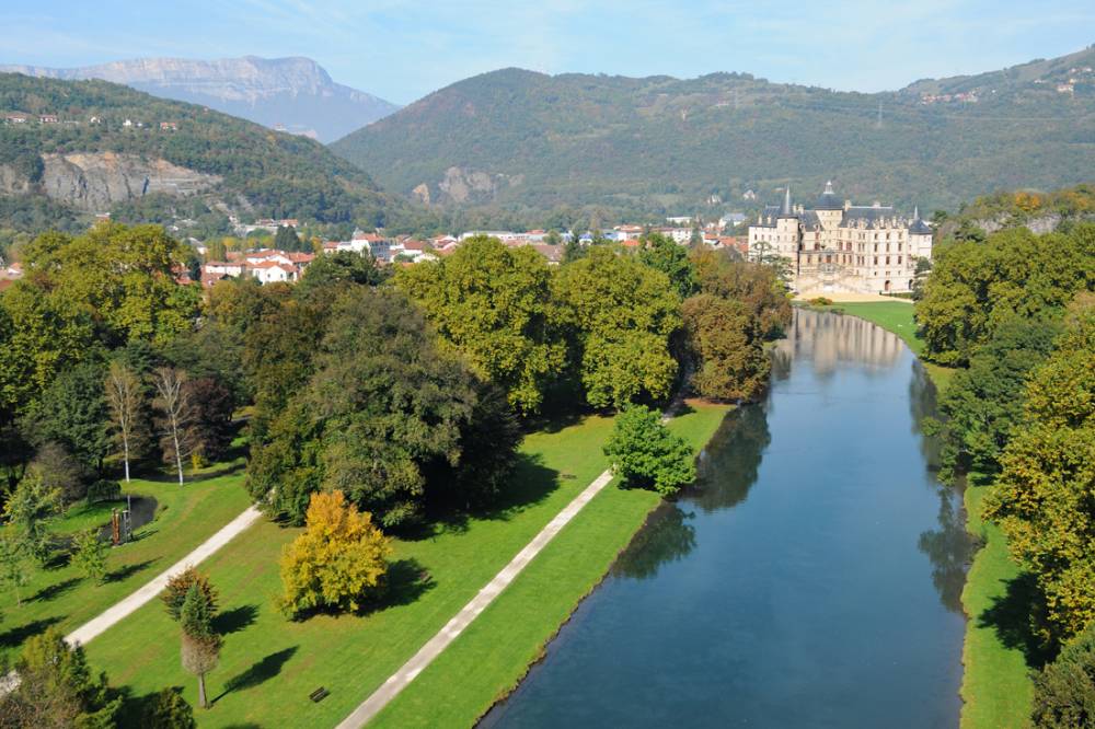 Der Park der Domäne von Vizille