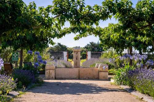 Die Gärten der Eco-Domaine La Fontaine