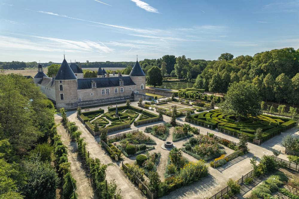 All Saints holidays, Parc et Jardins du Château de Chamerolles, Chilleurs aux Bois (45) - France