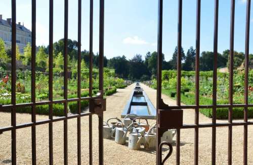 Château Colbert et son potager