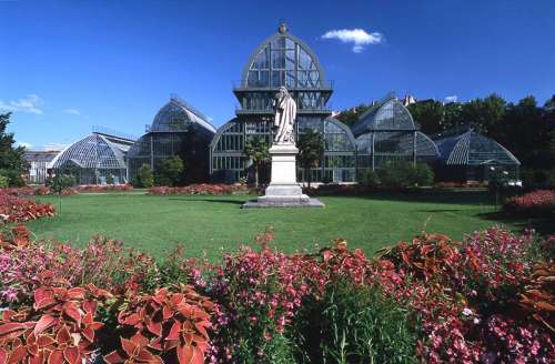 Der Botanische Garten von Lyon