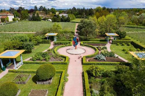 Un jardin en Beaujolais