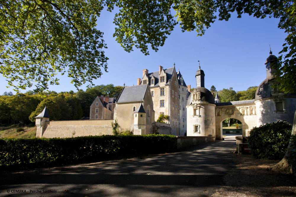Der Park des Schlosses von Courtanvaux photo 0