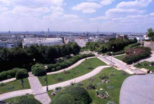 Parco di Belleville a Parigi