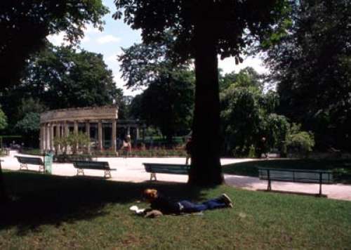 Parco Monceau a Parigi