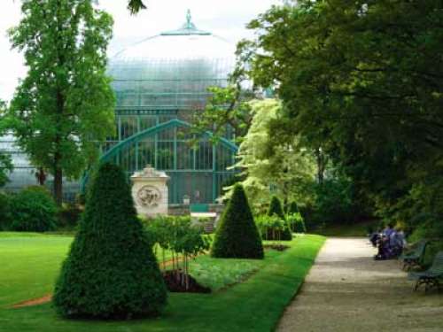 Die Gärten der Gewächshäuser von Auteuil