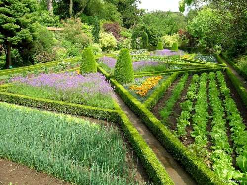 Jardin Floral et Potager du Château de Digeon