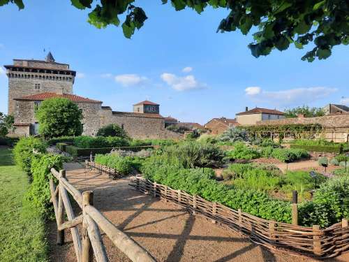 Jardin Médiéval de Bazoges en Pareds