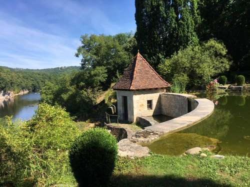 Le jardin de l'ancien couvent